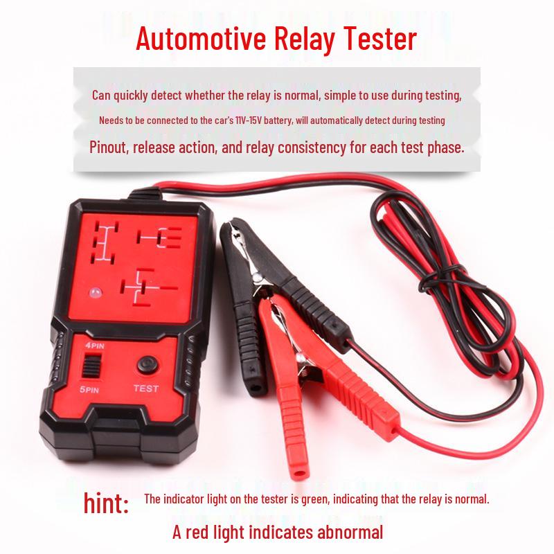 BJ-707 Car Relay Tester & Analyzer for 4/5-Pin Relays