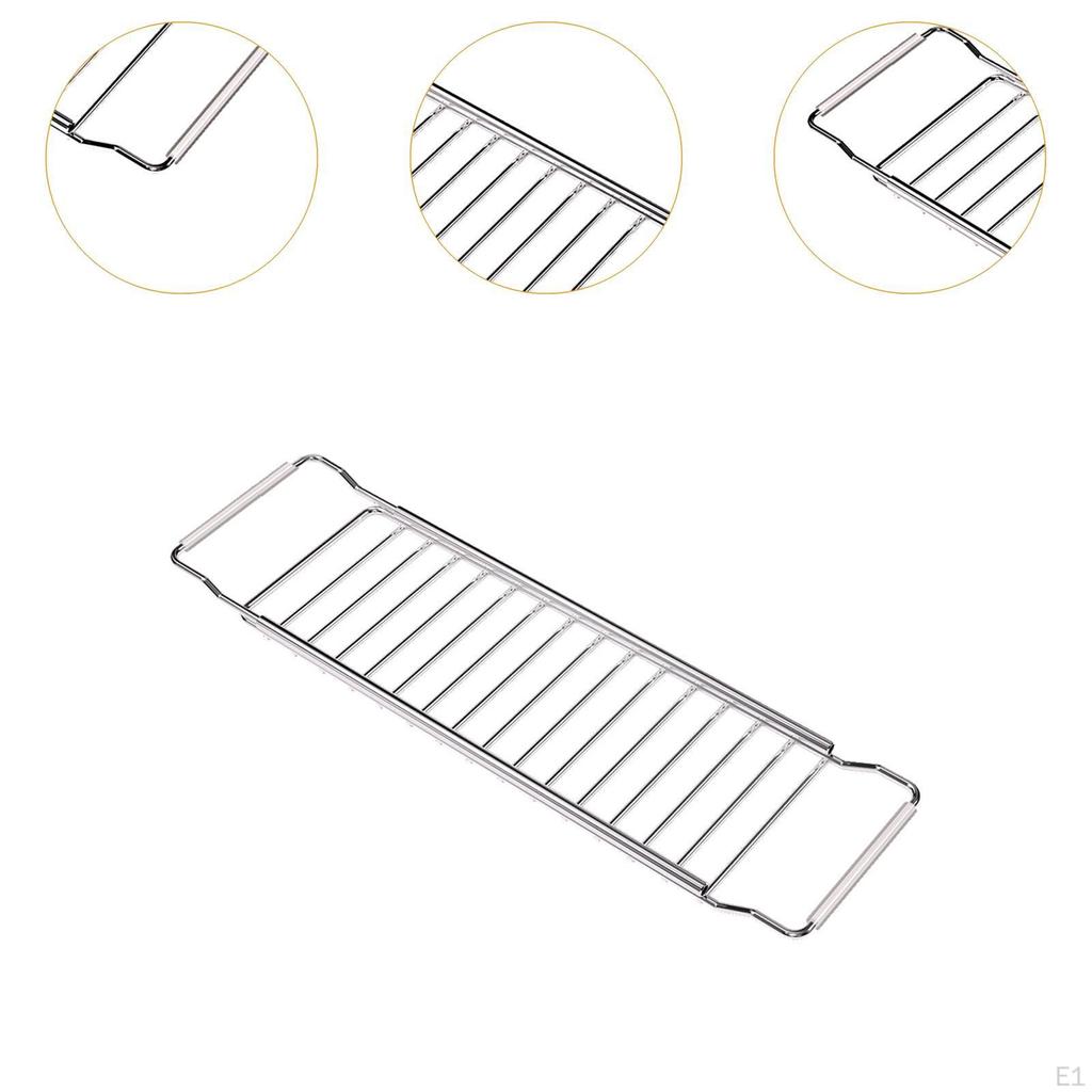 Dish Drainer Over Sink Rack for Cups Multifunctional Expandable Cork Coaster,