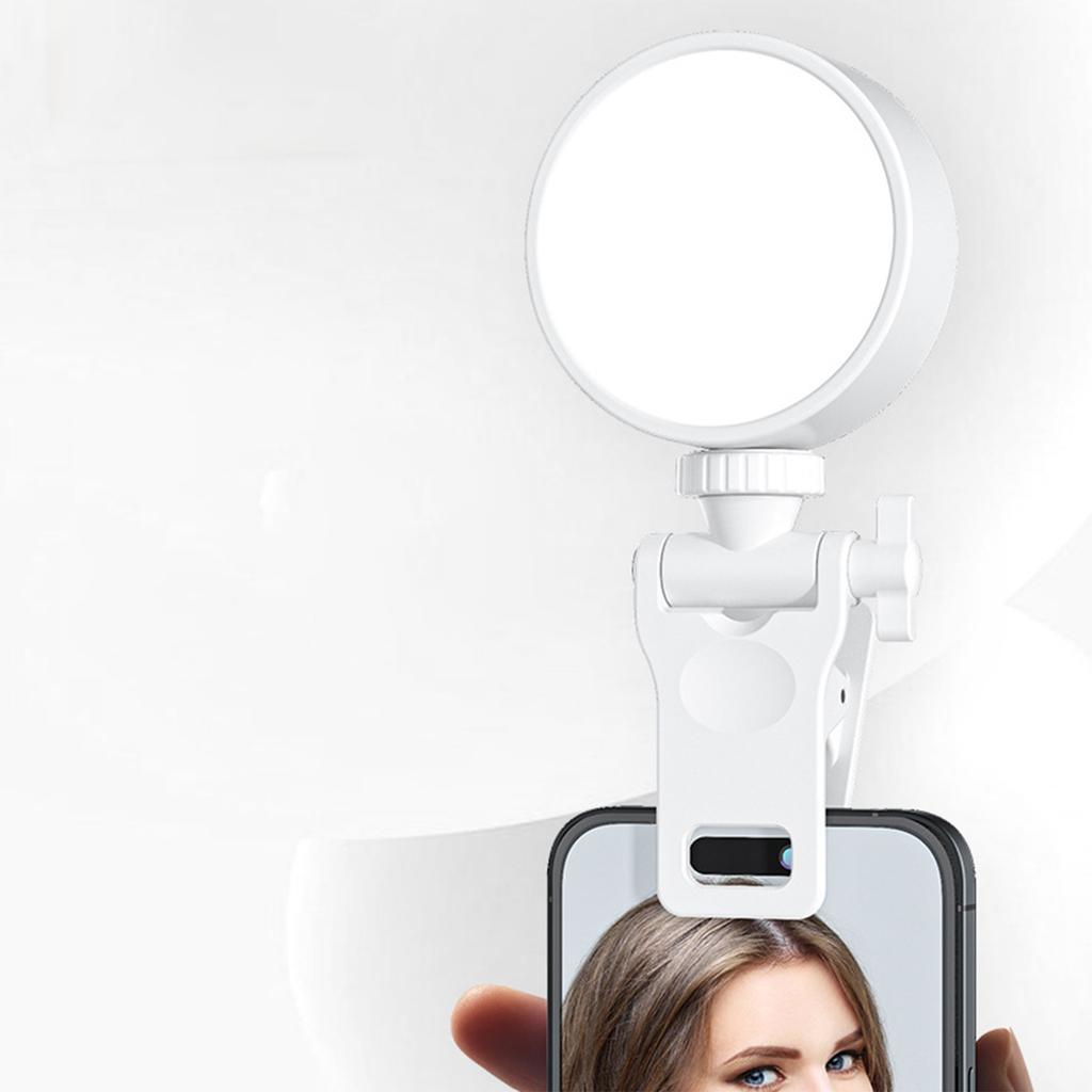 Mini fill light ring light mobile phone tofu selfie light video conference live broadcast light magnetic pocket light