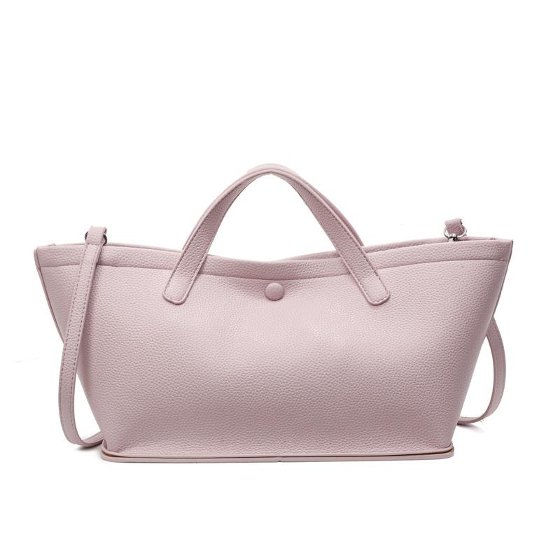 

Hot Sale Korean Simple Dopamine Portable Vegetable Basket Bag Women s Casual Premium Lychee Pattern Messenger Bag фіолетовий