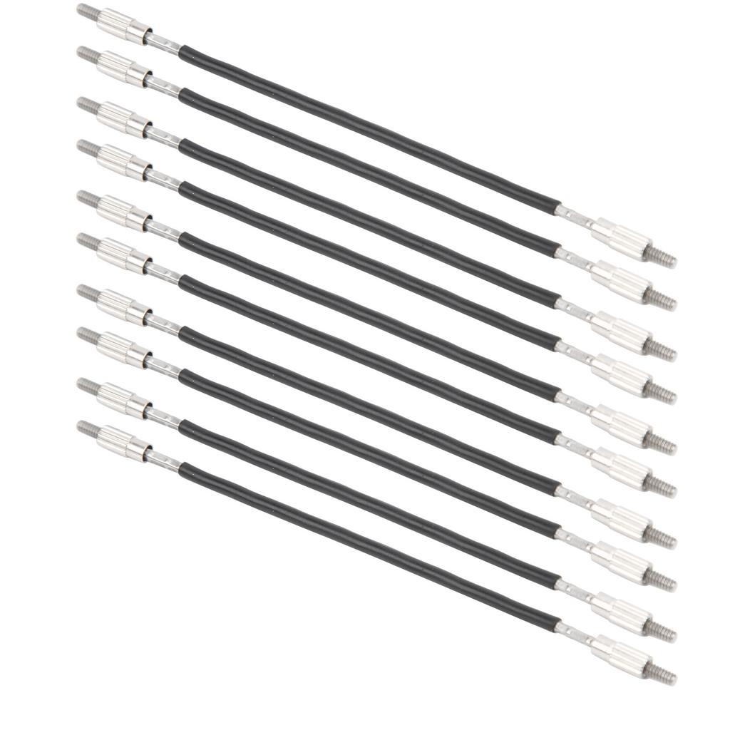 10Pcs 1/2 1/4 Violin Tailgut Tail Gut Steel Wire Tailcord Replacement Accessories