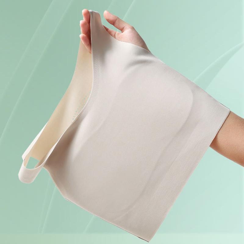 Wireless Thin Sports Bra Women's Invisible Comfortable Breathable Underwear Shockproof Back Beautifying Large Size Vest