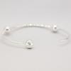 COLLECT SYNERGY trio ball cuff bracelet