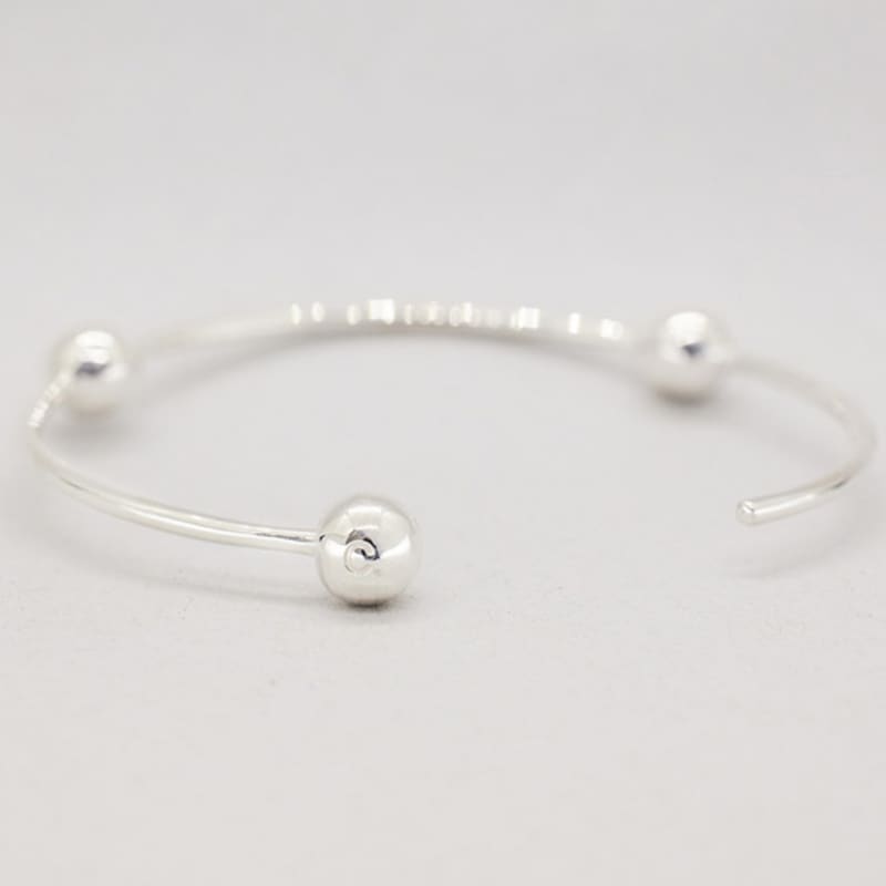 COLLECT SYNERGY trio ball cuff bracelet