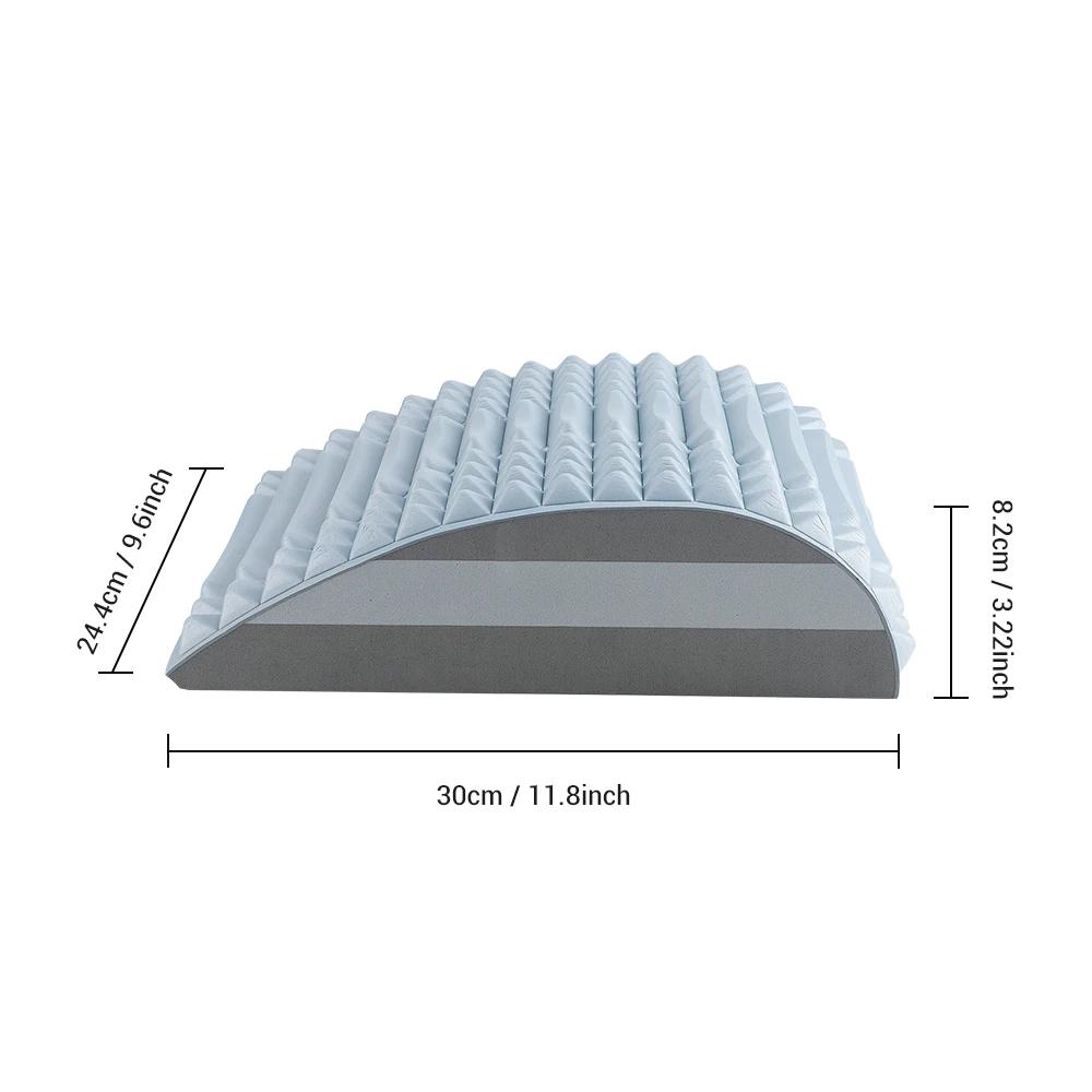 Back Stretcher Neck Massager For Herniated Disc Pain Relief Relax Posture Corrector Lumbar Pad Cervical Traction Massage Pillow
