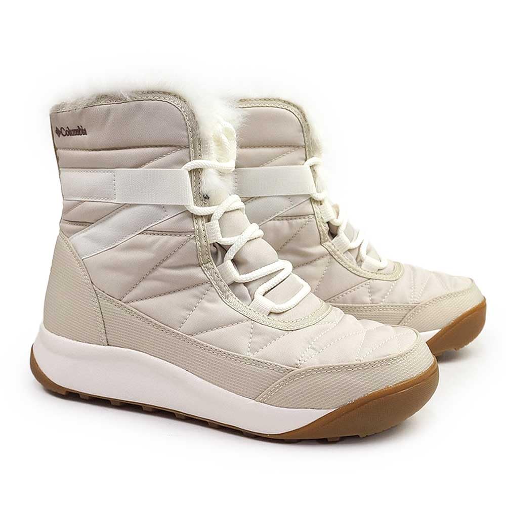 Columbia Minx Shorty IV Wide Waterproof Snow Boots and Perfect for Snow Size 278 Stone Size Size Women's (BK0926), Waterproof, Breathable, Warm,