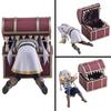 Frieren Beyond Journey's End Anime Figure Desktop Cute Treasure Box Monster Hunt Frieren Action Figure Figurine Model Doll Toys