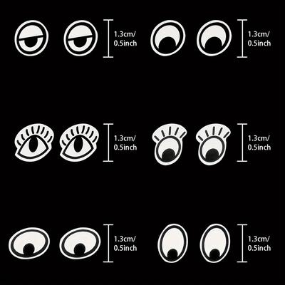 כלי איפור ואביזרים – מדבקות לפנים