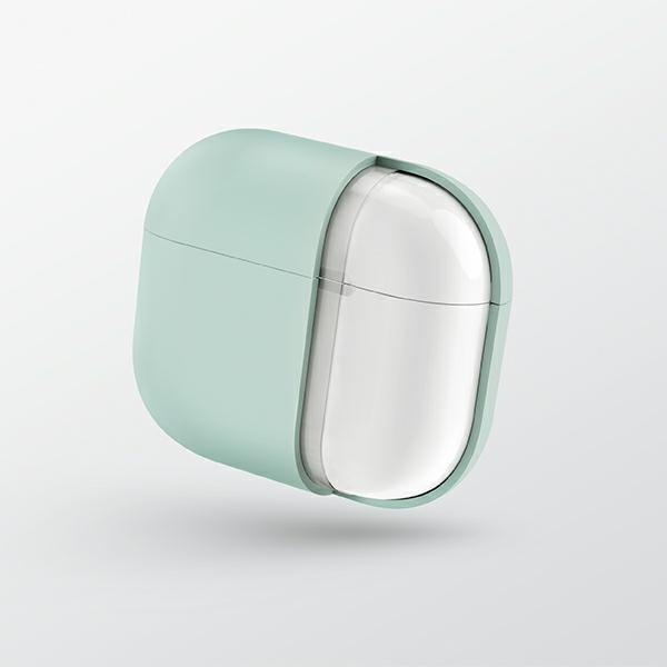 Uniq Etui Lino Airpods 3 Gen.silicone Szary/Ash Grey