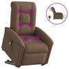 VidaXL Electric Massage Recliner Brown Fabric, Electric Massage Chair, Massage Chair, Chair 3303288
