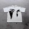 Classic Darkaesthetic Xray Ribcage Skeleton Butterfly Graphic Tee Cotton Unisexs Unisexs Tshirt Y2k Streetwear