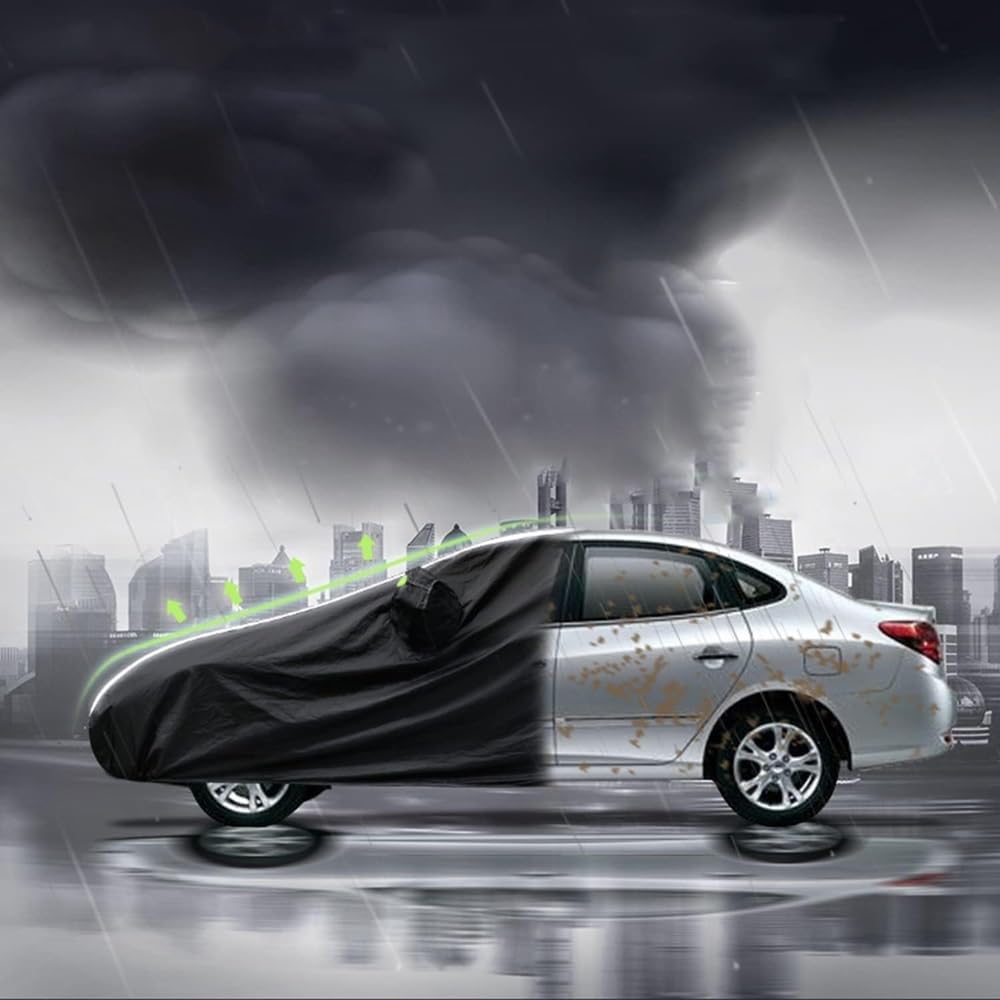 Jaguar F-pace Car Cover Windproof Snowproof Winter Antifreeze Outdoor Protective Cover Customizable with Zipper and Anti-Theft Lock