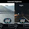Over-Speed Reminder Speed Real Time Display MPH KM/H Speed Gauge Dual Modes Car Digital Speedometer for Car Trucks Motorcycle