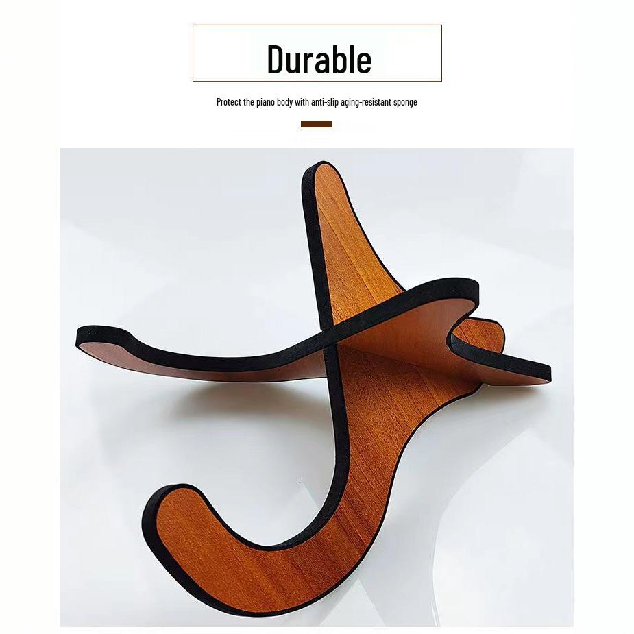 Supporto universale in legno per chitarre, ukulele, bassi, pipa, zhongruan, luiqin e violini.