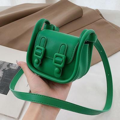 Mini Small Square Bag Fashion Pu Leather Women Handbag Pure Color Chain Shoulder Messenger Bags Flap Lock Classic Crossbody Bags
