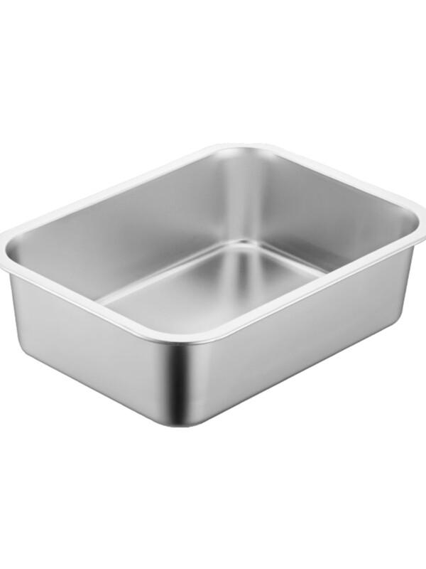 Wuhe 304 Stainless Steel Flat Square Tray