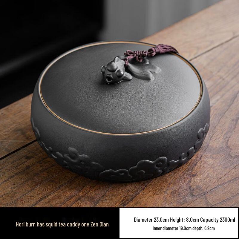 

Handmade Ceramic Tea Caddy