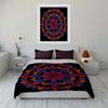 Geometric Mandala Decor Set Soft Comfortable Duvet Cover Bedding Set Included 1*Duvet Cover & 2*Pillowcases, Gift