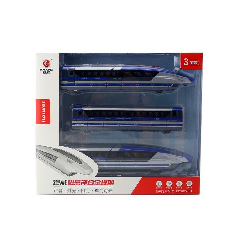 Magnetic Train Levitation Toy Model With Sound Light And Inertial Control