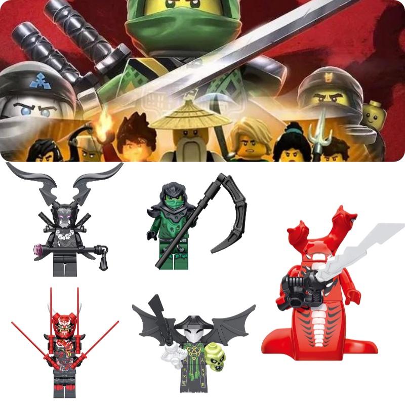 Xl0001-0005 Compatible Phantom Series Ninja Building Block Toy Diy Abs Plastic Small Granule Export