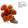 Chrysanthemum Bunch Faux Flowers with Bendable Stems Realistic Fake Flowers