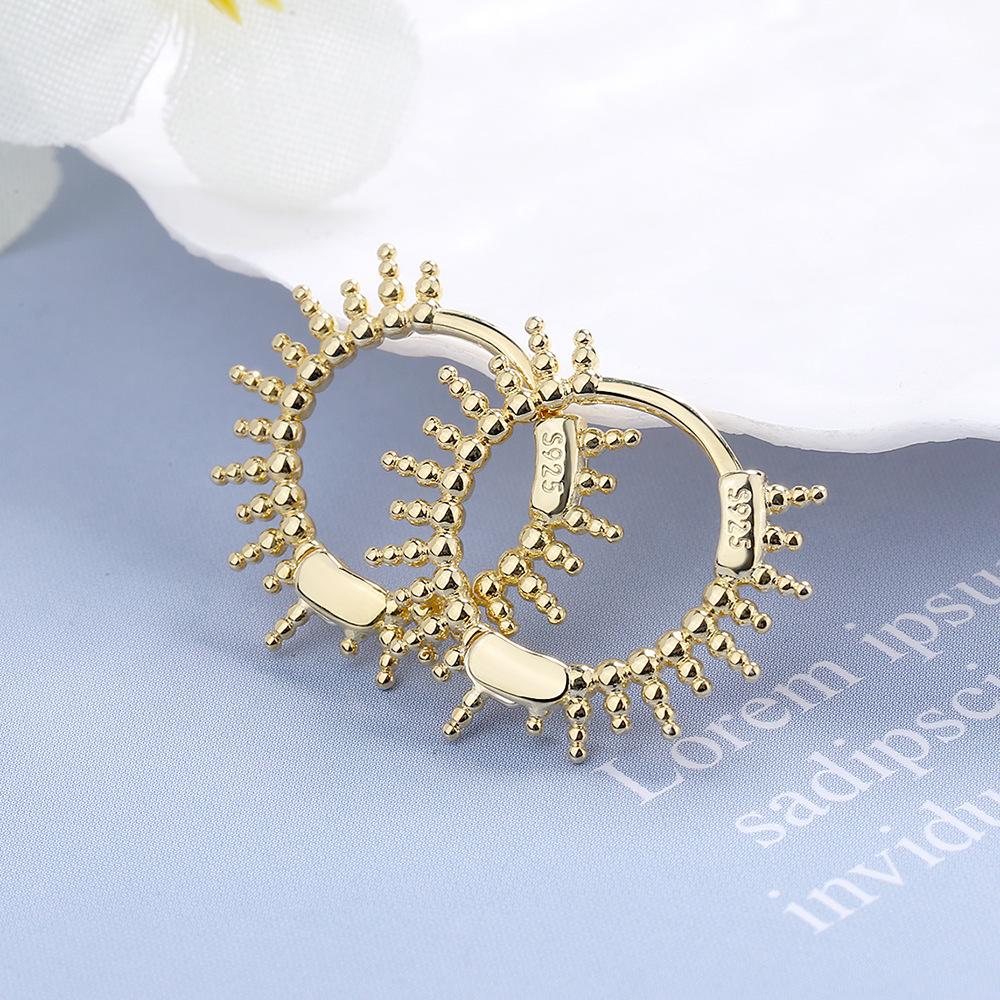 Gear Hoop Earrings for Women Copper Gold Silver Dainty Fashion Women Fashion Earrings Birthday Chrismas Gifts for Mom Girls