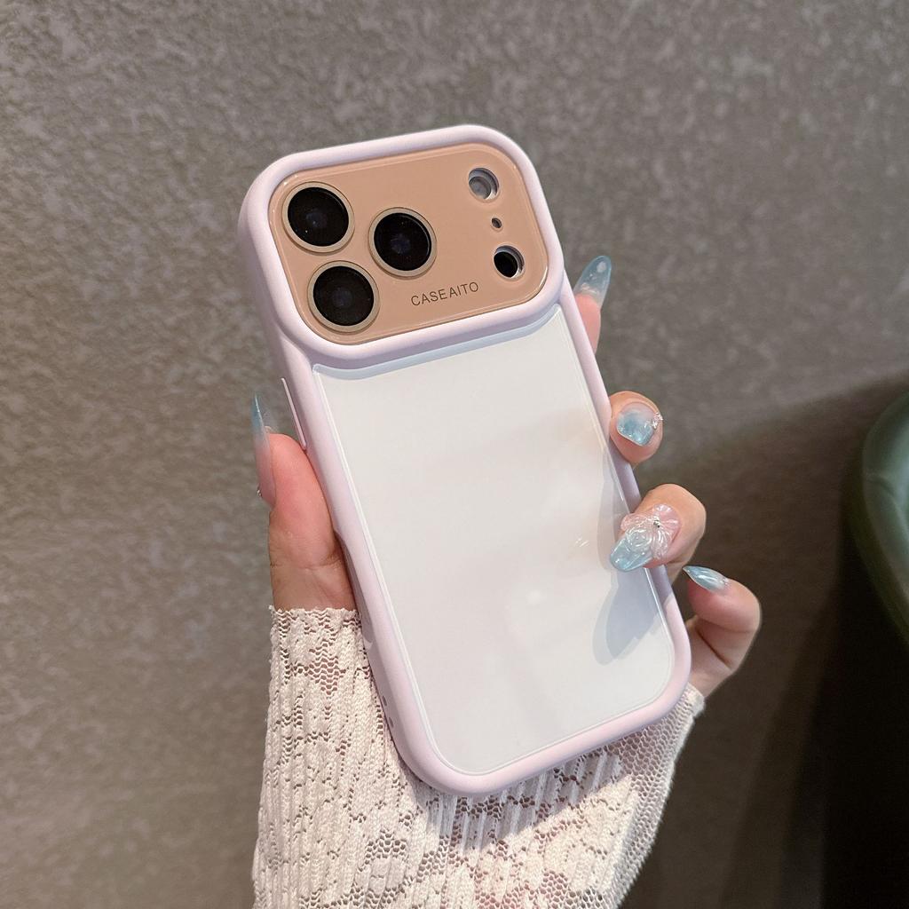 The New High-value Contrasting Colors Are Suitable for Apple 17promax Mobile Phone Case iPhone16Pro All-inclusive 14/15.