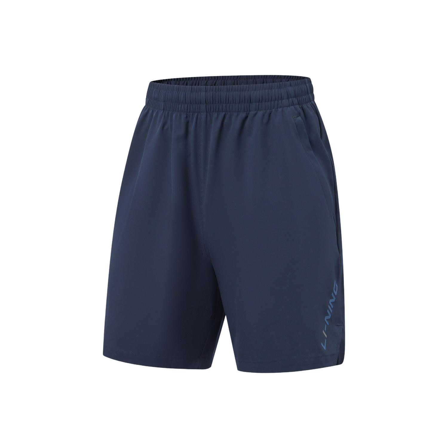 Li-Ning Quick-Dry Cool Fitness Series Logo Sports Casual Shorts Men shorts AKSW255-9 S