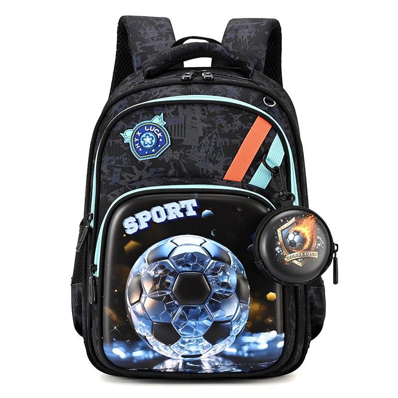Kids School Backpack 16 Inch 3D Hard Shell Butterfly Design Grades 1-6 Breathable Oxford Fabric With Padded Straps