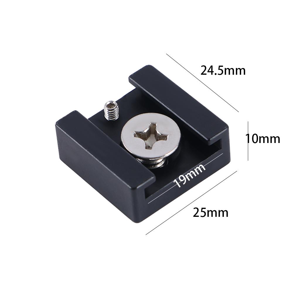 Holder Camera Cage Bracket Photography Accessories Mount Adapter Cold Shoe Adapter Cold Shoe Seat