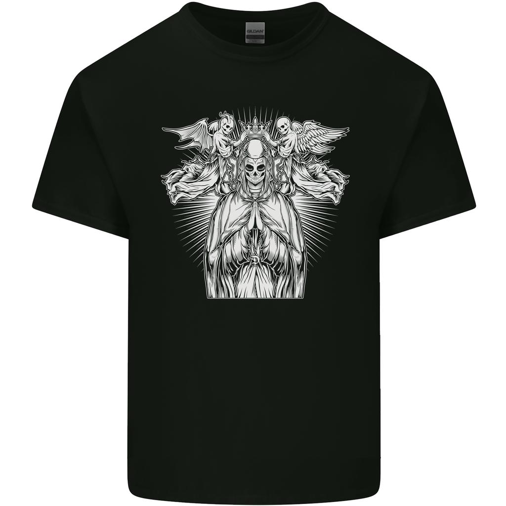 Angel of Death Day of the Dead Skull DOTD Unisexs Light Cotton TShirt
