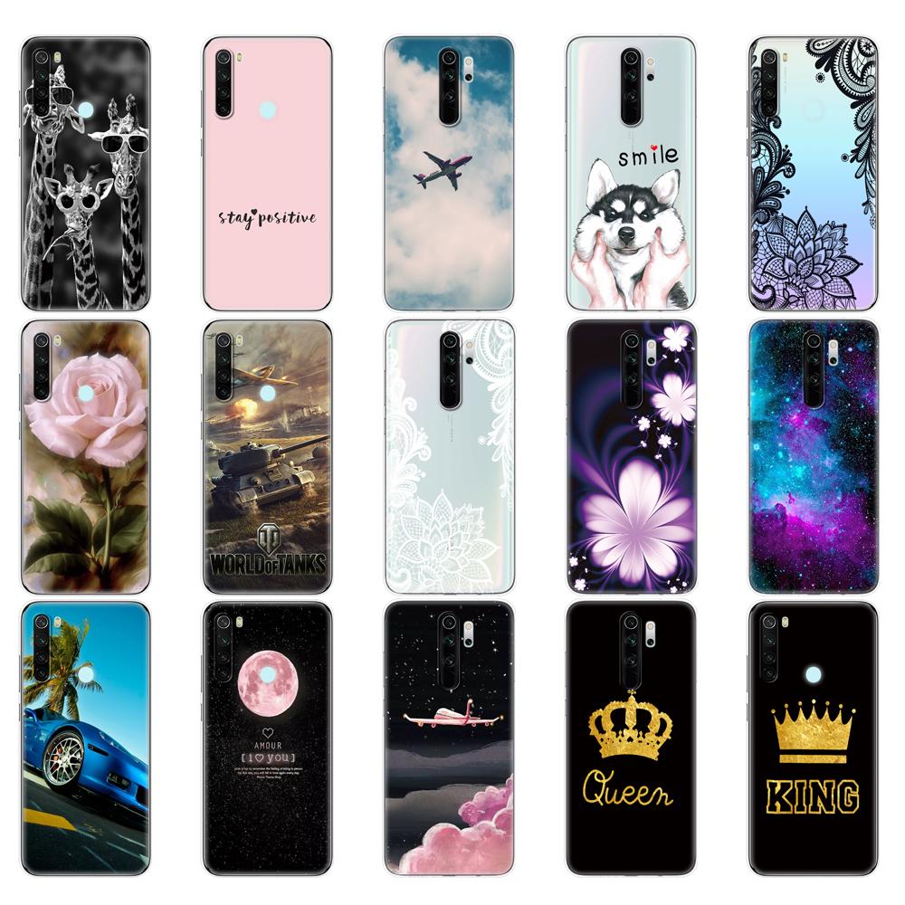 Hülle für Xiaomi Redmi Note 8T 8 Hülle Silikon Weiche TPU Telefonhülle für Redmi Note 8 2021 Redmi Note 8 Pro Stoßstange stoßfest