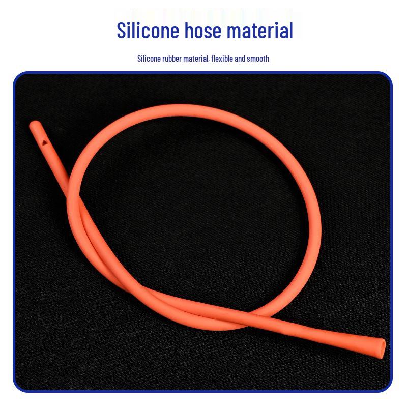 Jiangyang Sterile Red Rubber Single-Use Catheter with Urine Collection Bag for Men and Women.