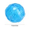 3Pcs Bite Tough Dog Chew Ball Multi Color Elastic Pet Ball Pet Teething Toy  Indoor Play