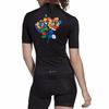 adidas T Shirts Women's Black Stand Collar Moderate HB0496
