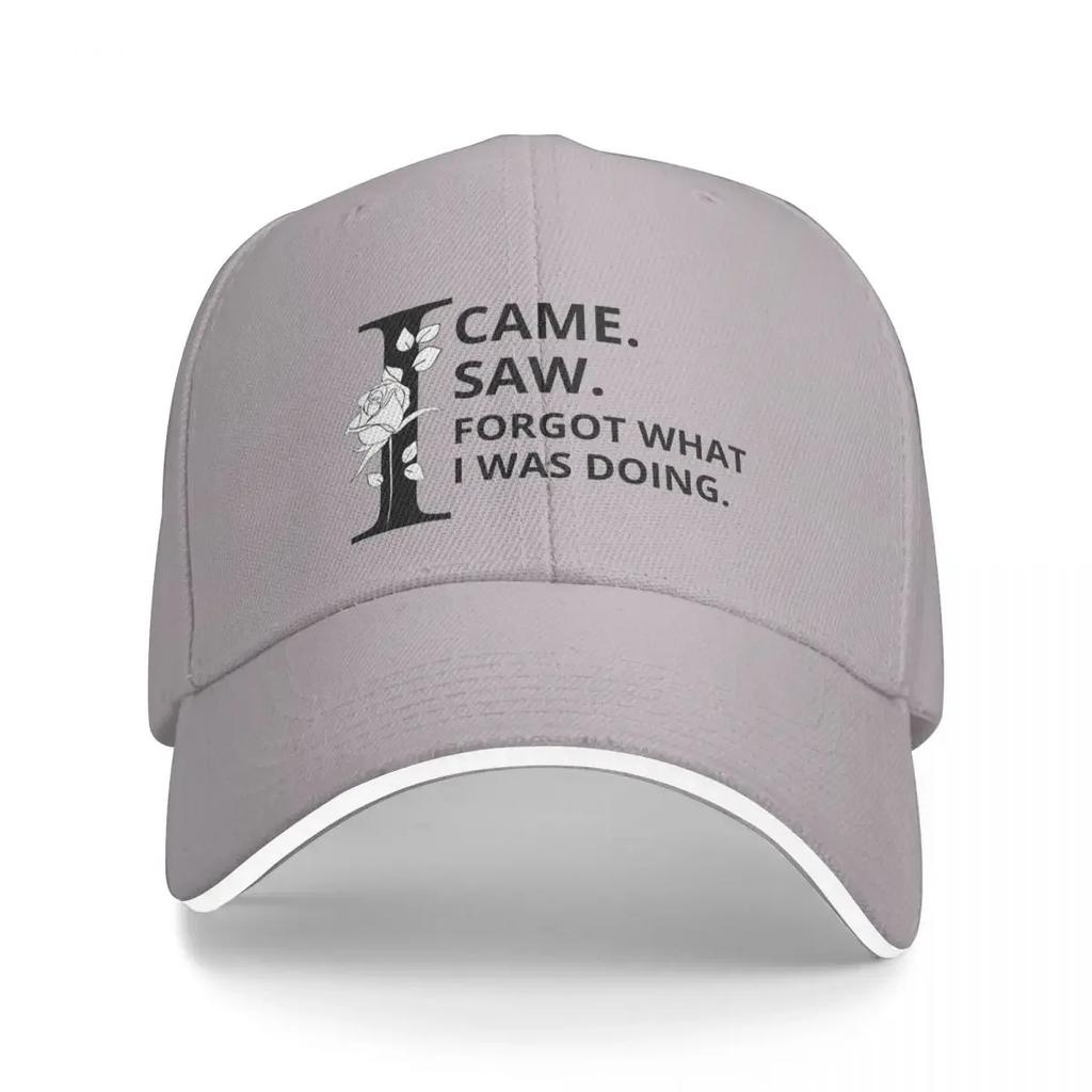 ADHD Joke Cap Fashion Casual Baseball Caps Adjustable Hat Hip Hop Summer Unisex Baseball Hats Customizable Polychromatic