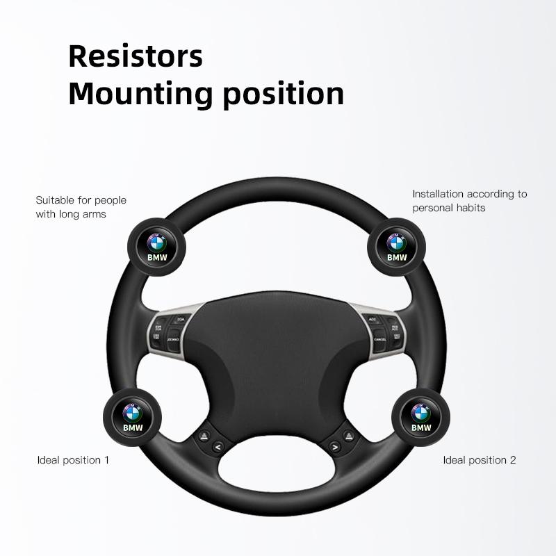 Car Steering Wheel Booster Ball Turning Spinner Knob Bearing Power Handle Labor Saving Kit  For BMW E46 E53 E90 E60 E93 E87 F30 Gzjm96