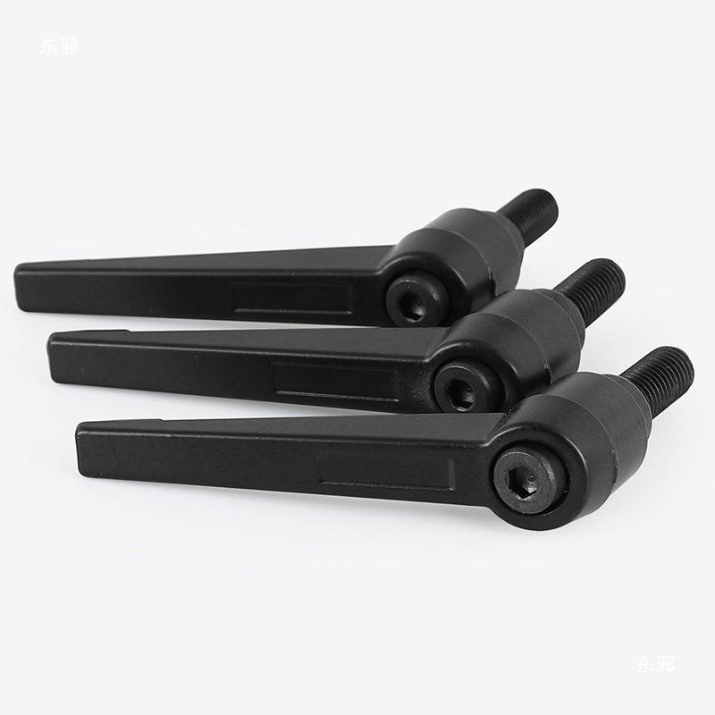 Adjustable Ratchet Handle L-Shaped Wrench with M5/M10/M16 Set Screw 7-Shaped Quick Lock Bolt