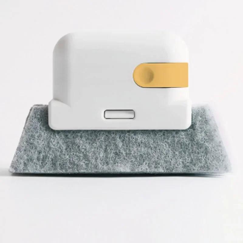 Window Groove Cleaning Cloth Brush Slot Hand-held Door Gap Keyboard Kitchen Floor Gap Household Cleaning Tools