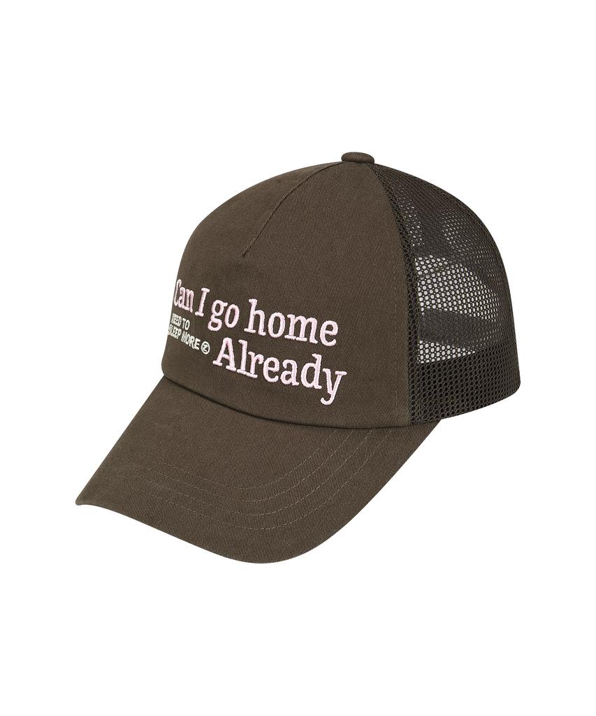 Leijiji Can I Go Home Mesh Ball Cap (4 Colors)