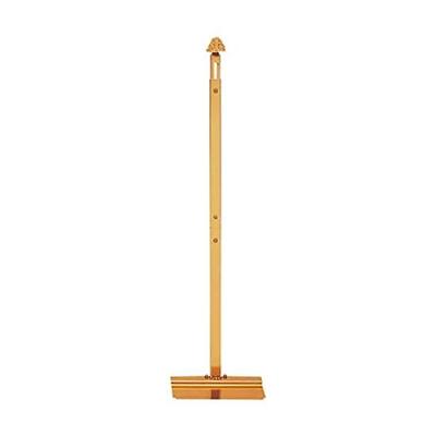 Kyoto Butsudan Hayashi Assembled Aluminum Hanging Scroll Stand [Large] Fits 100-200cm, Height 55.5cm-88cm, Made In Japan, Includes Original Cloth Set