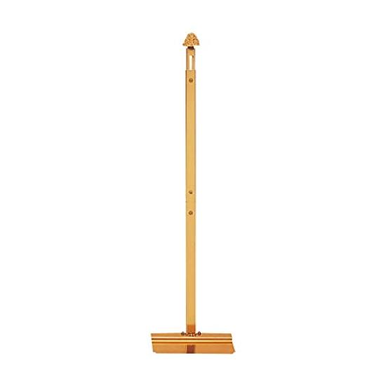 

Kyoto Butsudan Hayashi Assembled Aluminum Hanging Scroll Stand [Large] Fits 100-200cm, Height 55.5cm-88cm, Made in Japan, Includes Original Cloth Set