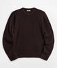 LMOOD Ronnie Merino Wool V-Neck Knit Burgundy Brown