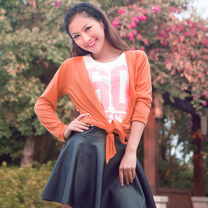 Elegante Camicia Coreana a Maniche Lunghe Protezione Solare Cardigan Leggero e Traspirante per Donna