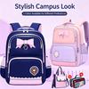 Conjunto de 3 peças Mochila Escolar Infantil Respirável Impermeável Alunos do Ensino Fundamental Redução de Carga Proteção da Coluna Bolsa para Livros 1º ao 6º Ano Mochila Juvenil Leve