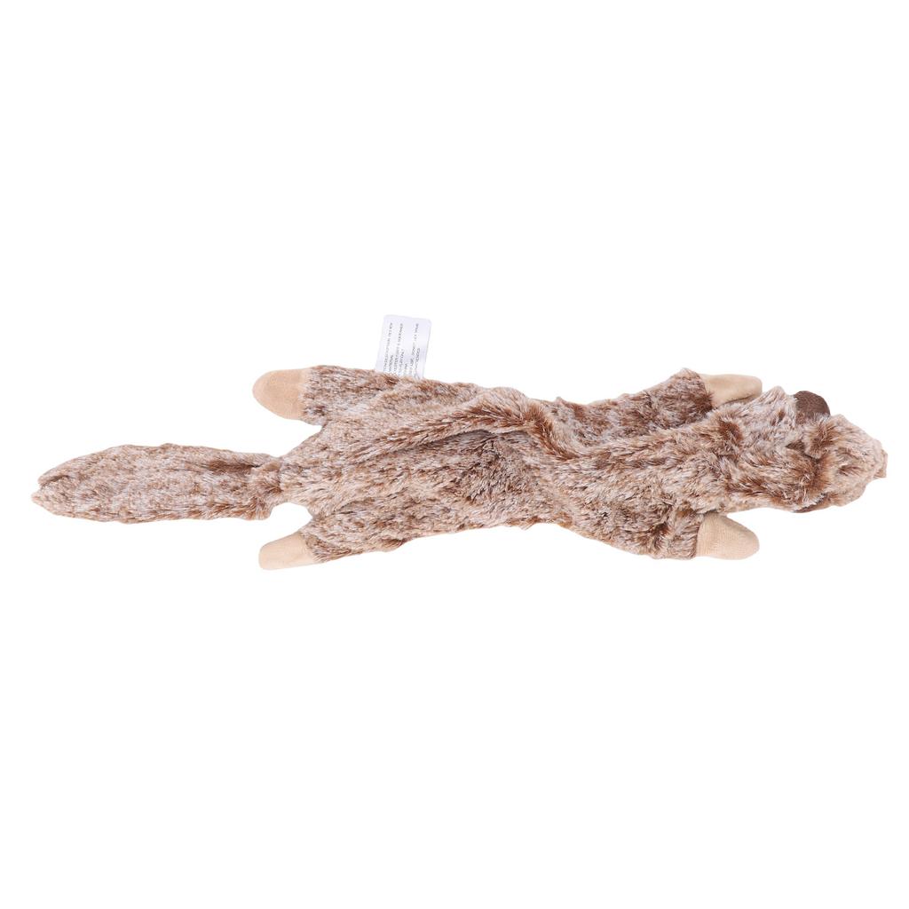 Dog Plush Squeaky Toy Wearproof Bite Proof Teeth Cleaning Pet Puppy Chew Toy Cute Animal Style Groundhog