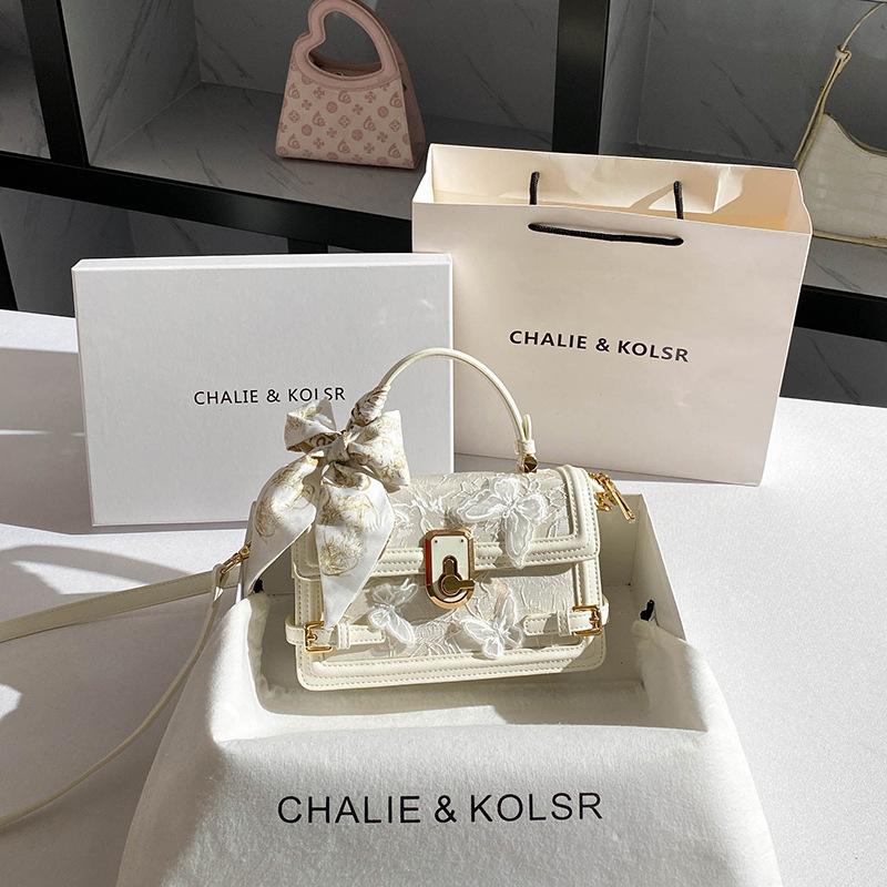 

Кружевная сумочка-коробочка Сказочное кружево , новая, высококачественная, с вышивкой-бабочкой, маленькая квадратная сумка белый