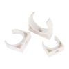 10Pcs 16/20/25/32/40/50mm PVC Pipe Clamp Connector Garden Irrigation Aquarium Fish Tank Watering Adapter Fixed Fittings