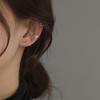 S925 Retro Ear Cuff & Stud Earrings Set - Trendy High-End Commuter Style