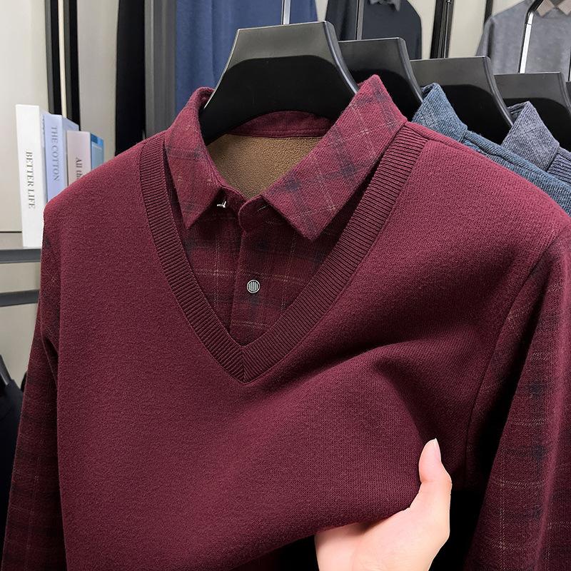 Winter Lapel Collar Business Casual M